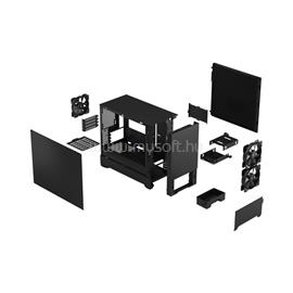FRACTAL DESIGN Pop Mini Silent Fekete (Táp nélküli) mATX ház FD-C-POS1M-01 small