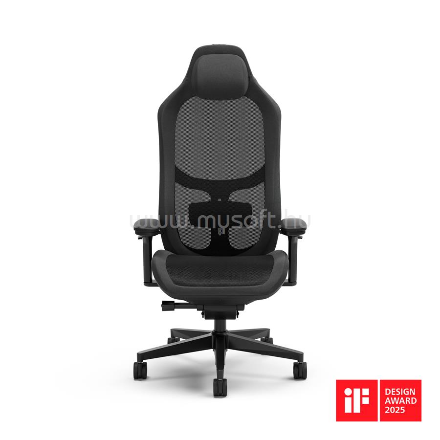 FRACTAL DESIGN Refine gamer szék (Mesh Dark)