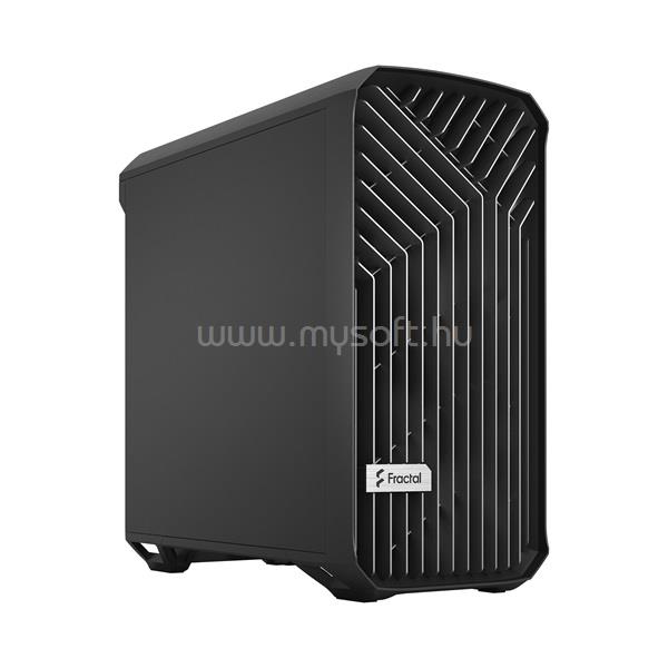 FRACTAL DESIGN Torrent Compact Fekete (Táp nélküli) ATX ház