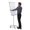 FRANKEN Flipchart tábla mobil 67x95cm, mágneses, 2 db segédkarral, 5 görgős Proline  FC81 Franken FRANKEN_FC81 small