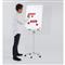 FRANKEN Flipchart tábla mobil 68x105cm, mágneses 5 görgős gurítható X-tra Line Mobil  EL-FC31 Franken FRANKEN_30725 small