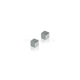 FRANKEN Mágnes, 1x1x1cm, erős, üvegtáblához, HMN1010 ezüst 4 db/csomag FRANKEN_HMN1010 small