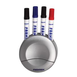 FRANKEN Mágneses táblatörlő és táblamarker tartó kerek 4 db marker tárolására alkalmas  Z1928 Franken FRANKEN_30817 small
