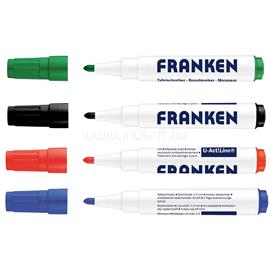 FRANKEN Táblamarker készlet, 1-3mm, kerek, antibakteriális , Z1999 4 klf. Szín FRANKEN_Z1999 small