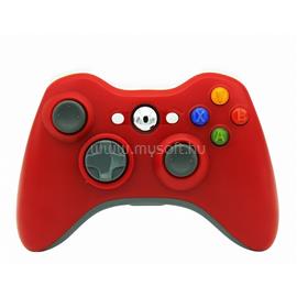 FROGGIEX XBOX 360/PC Kiegészítő Vezeték nélküli kontroller + Vezeték nélküli adapter, Piros PRCX360PCWLSSR small