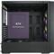 FSP M330 ARGB táp nélküli ablakos Mid Tower számítógépház fekete FSP_M330-BA small