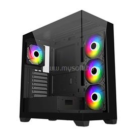 FSP M340-BA fekete (táp nélküli) ablakos ATX ház FSP_M340-BA small