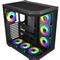 FSP U580 ARGB táp nélküli ablakos Mid Tower számítógépház fekete FSP_U580-BA small
