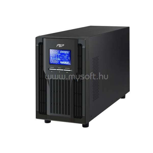 FSP UPS 2000VA C13/C14 Champ Tower Online Kettős Konverziós szünetmentes tápegység