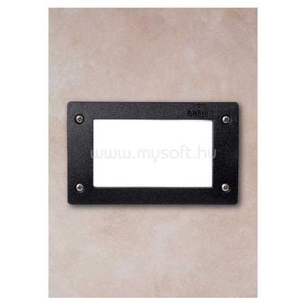 FUMAGALLI LETI 200 HS LED 3W GX53 fekete kültéri beépíthető falilámpa