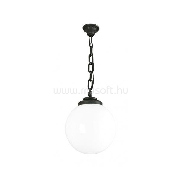 FUMAGALLI SICHEM/G250 E27 opál/fekete kültéri függeszték