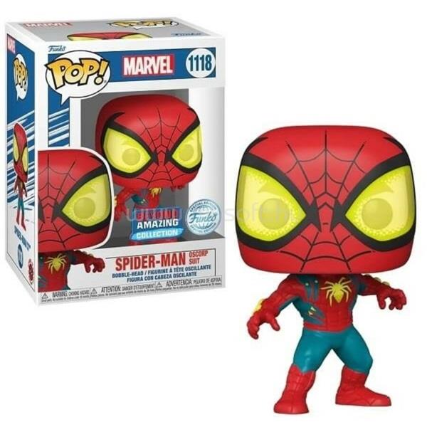 FUNKO Pop! (1118) Marvel: Beyond Amazing - Spider-Man Oscorp Suit figura
