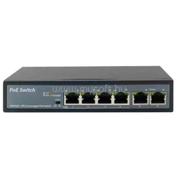 FUTURA DIGITAL FUTURA PoE-4P/2 Uplink + 4 PoE portos switch