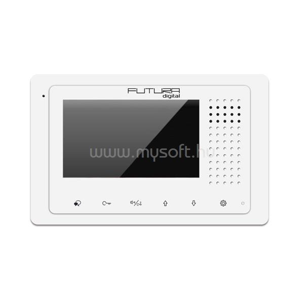 FUTURA DIGITAL FUTURA VDT - 433 4,3"kijelző/kihangosított kommunikáció/nem némítható/interkom/videós lakáskészülék