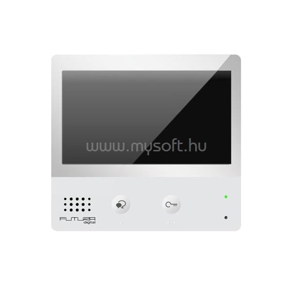 FUTURA DIGITAL FUTURA VDX-471 érintőkijelzős/Wi-Fi modul hívástovábbítással/7"-s kijelző/Interkom/videós lakáskészülék