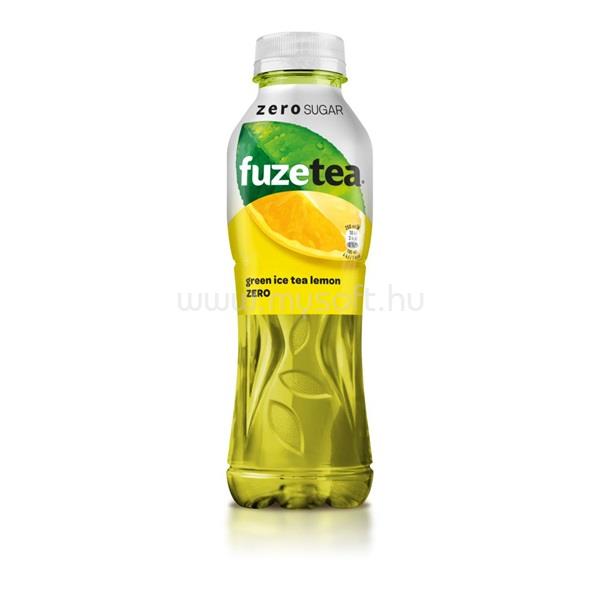 FUZETEA citrom zero zöld tea 0,5l üdítőital