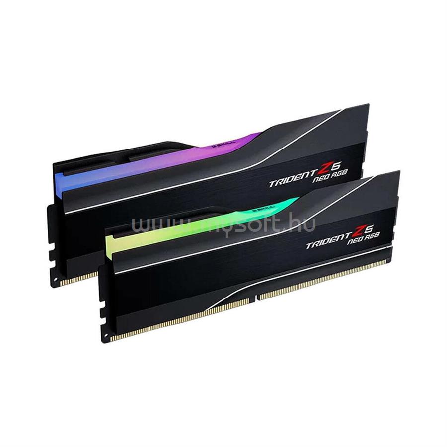 G-SKILL DIMM memória 2X32GB DDR5 6000MHz CL32 Trident Z5 Neo RGB AMD EXPO