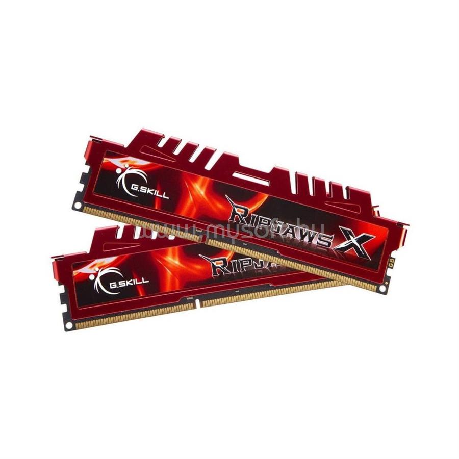 G.SKILL DIMM memória 2X8GB DDR3 1600MHz CL10 RipjawsX