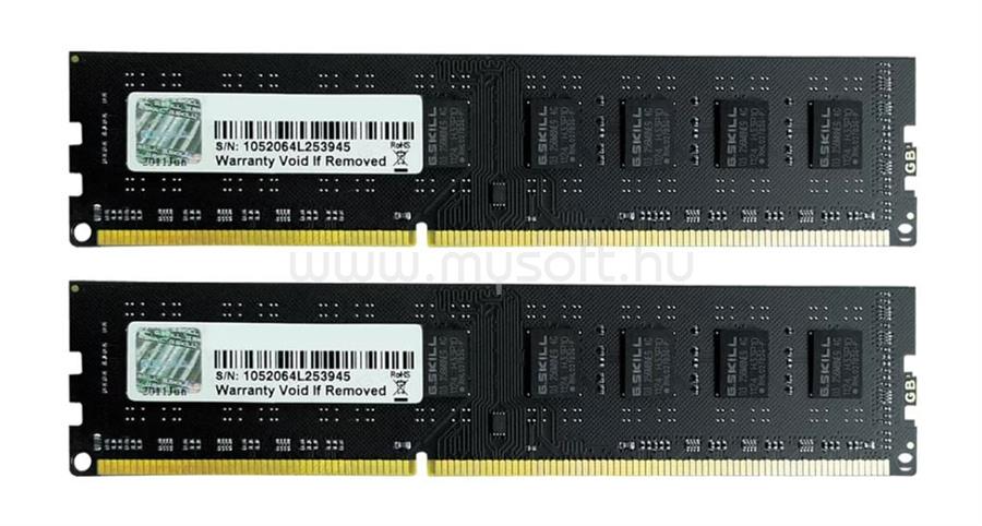G-SKILL DIMM memória 2X8GB DDR3 1600MHz CL11 Value