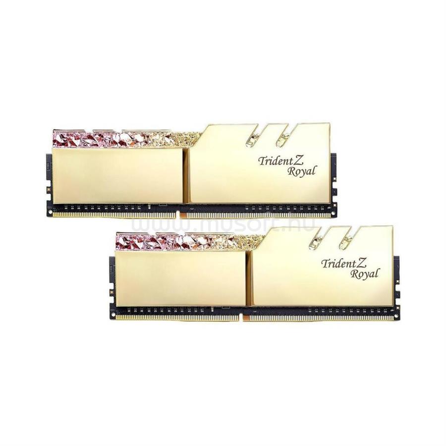 G-SKILL DIMM memória 2X8GB DDR4 4266MHz CL19 Trident Z Royal RGB