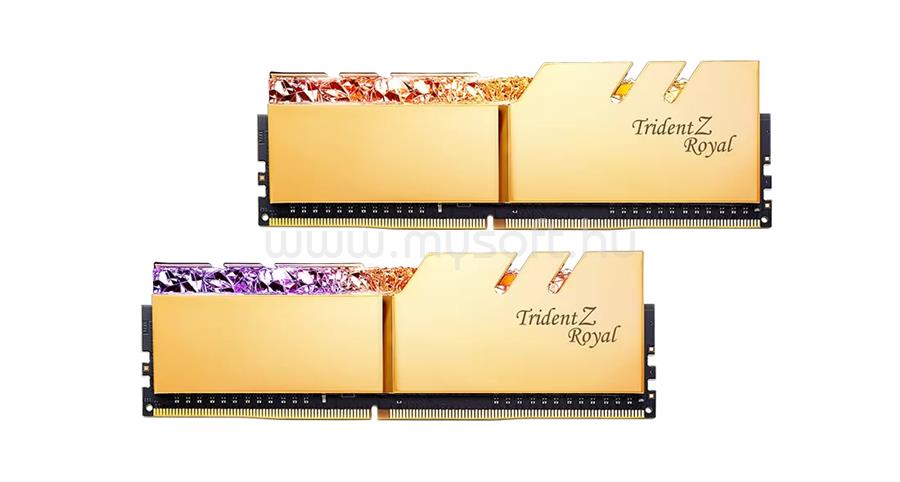 G-SKILL DIMM memória 2X8GB DDR4 4600MHz CL18 Trident Z Royal