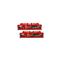 G-SKILL DIMM memória 2X4GB DDR3 1600MHz CL9 RipjawsX Intel XMP Red F3-12800CL9D-8GBXL small