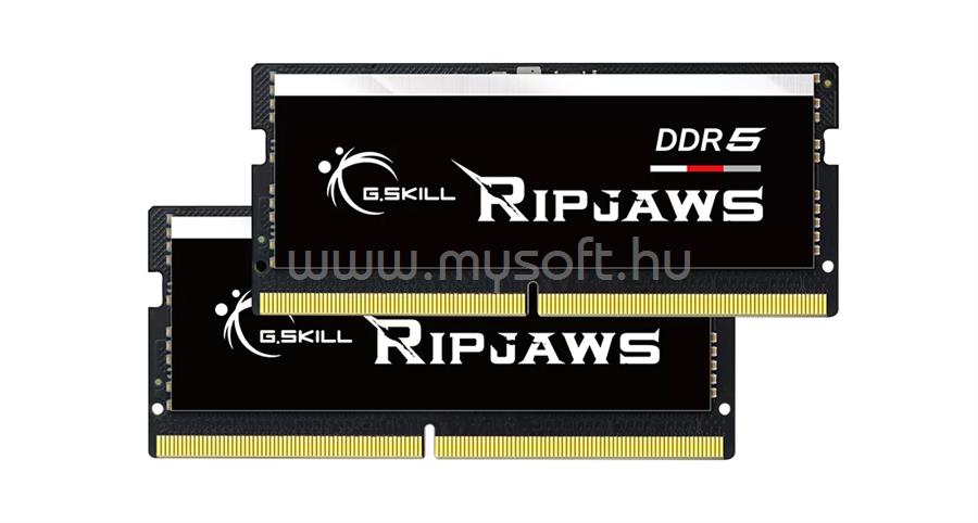 G-SKILL SODIMM memória 2X16GB DDR5 4800MHz CL34 Ripjaws