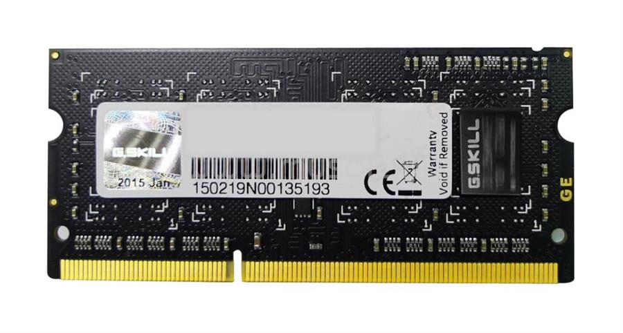 G.SKILL SODIMM memória 4GB DDR3 1600MHz CL11