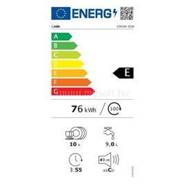 GABA Gaba GMDW-45W fehér, programok száma: 5, szabadonálló, 10 terítékes mosogatógép GMDW-45W small