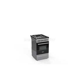 GABA GOS-C5060GB szabadonálló, gáz, kombinált, főzőzóna: 4, sütő:46L, tűzhely (szürke-fekete) GOS-C5060GB small