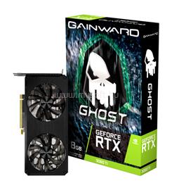 GAINWARD Videokártya nVidia GeForce RTX 3060Ti Ghost 8G GDDR6 (LHR) GAINWARD_2270LHR small