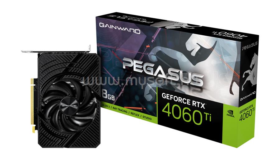 GAINWARD Videokártya nVidia GeForce RTX 4060 Ti Pegasus 8GB GDDR6