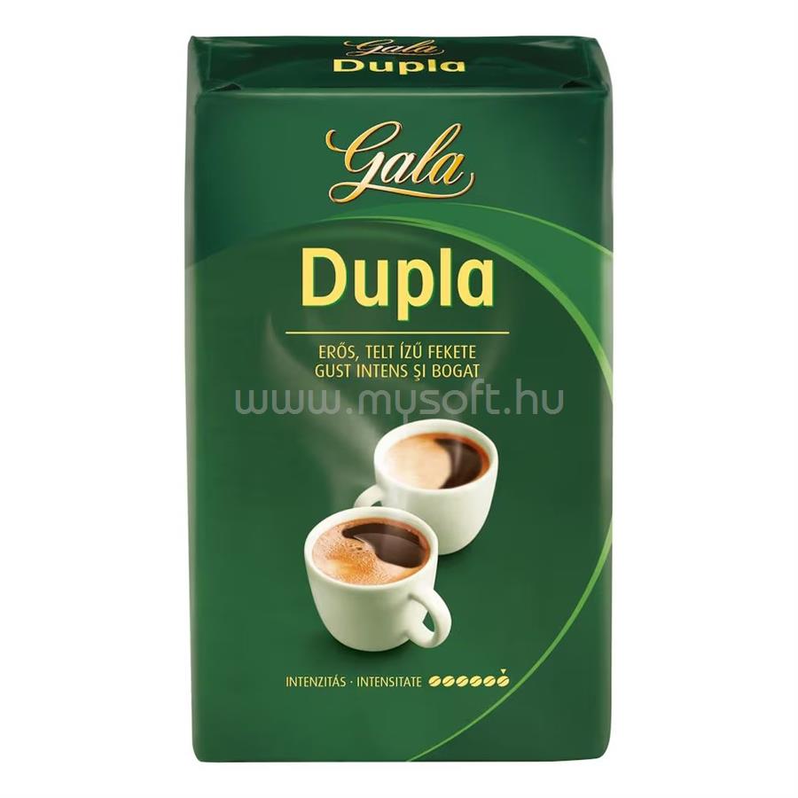 GALA Kávé őrölt, 250g, Dupla