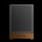 GAMDIAS Athena M4M Wood Tempered Glass Black/Wood ATHENA_M4M_WOOD small