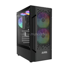 GAMDIAS Aura GC7 ARGB Tempered Glass Black 16333-442E3-30000-G small