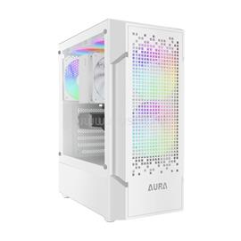 GAMDIAS Aura GC7 ARGB Tempered Glass White 16333-442F3-30000-G small