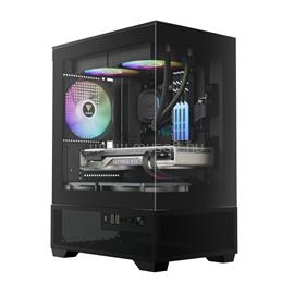 GAMDIAS Aura GC9M ELITE ARGB Tempered Glass Black 16334-02F13-10000-G small