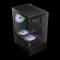 GAMDIAS Aura GC9M ELITE ARGB Tempered Glass Black 16334-02F13-10000-G small