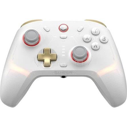 GAMESIR Cyclone 2 Multiplatform Bluetooth / USB / vezeték nélküli gamepad játékvezérlő (fehér)