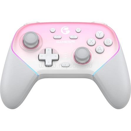 GAMESIR Super Nova Multiplatform Bluetooth / USB / vezeték nélküli gamepad játékvezérlő (rózsaszín)