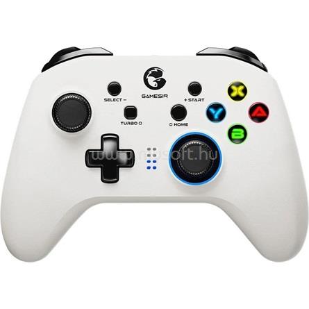 GAMESIR T4 Pro Multi-platform vezeték nélküli gamepad játékvezérlő (fehér)