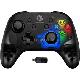 GAMESIR T4 Pro Multi-platform vezeték nélküli gamepad játékvezérlő (fekete) T4_PRO_BLACK small