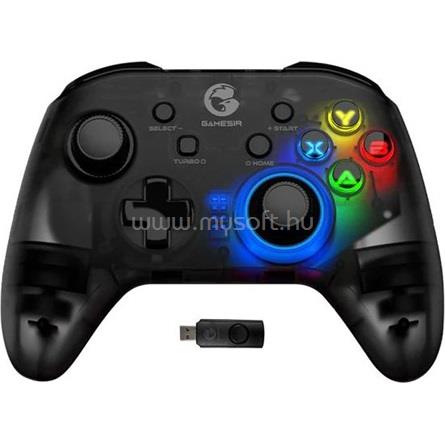 GAMESIR T4 Pro Multi-platform vezeték nélküli gamepad játékvezérlő (fekete)