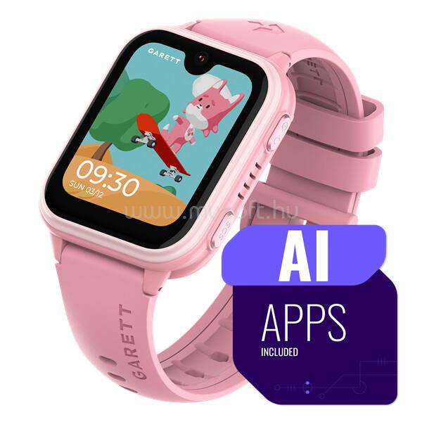 GARETT Kids Vibe AI 4G gyerek okosóra (rózsaszín)