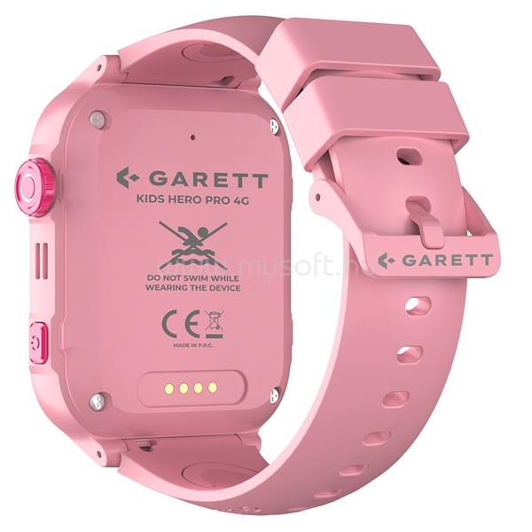GARETT Kids Hero Pro 4G gyerek okosóra (rózsaszín)