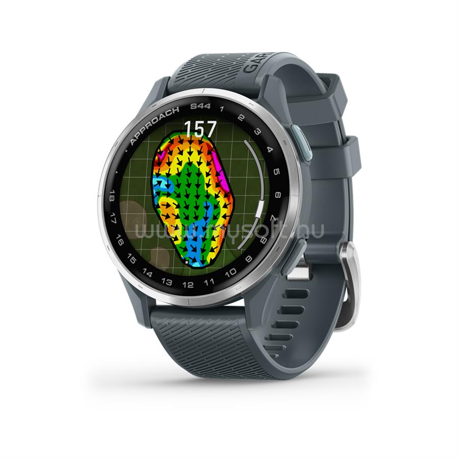 GARMIN Approach S44 okosóra (ezüst-szürke)