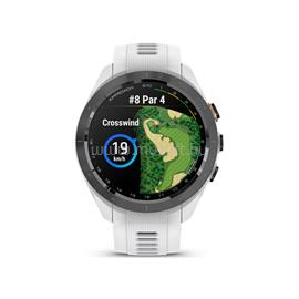 GARMIN Approach S70 42mm kerámia okosóra fehér szilikon szíjjal (fekete) 010-02746-10 small