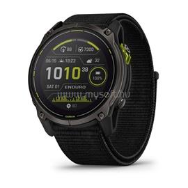 GARMIN Enduro 3 51mm SOLAR Sapphire okosóra DLC Titánium fekete UltraFit nejlon szíjjal ED XD (karbonszürke) 010-02751-01 small