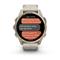 GARMIN fenix 8 43mm AMOLED Sapphire, Soft Gold with Limestone Leather Band 010-02903-40 small