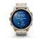 GARMIN fenix 8 43mm AMOLED Sapphire, Soft Gold with Limestone Leather Band 010-02903-40 small